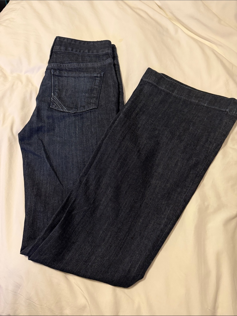 Anlo Dark Blue Wide Leg Jeans